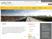 Tablet Screenshot of gasunie.nl