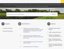 Tablet Screenshot of gasunie.de